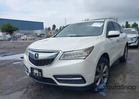 2015 Acura Mdx Advance Pkg W/Entertainment Pkg из США, поврежденный, VIN 5FRYD4H85FB024764
